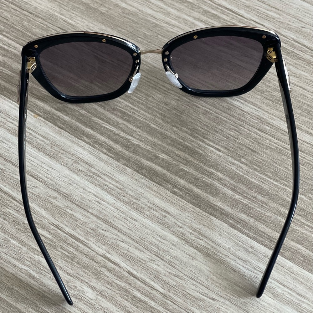 Longchamp Black 53mm Gradient Rectangle Sunglasses - image 3